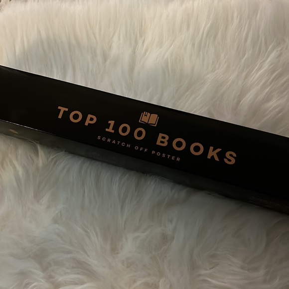 Top 100 Books Scratch Poster - Picture 2 of 2